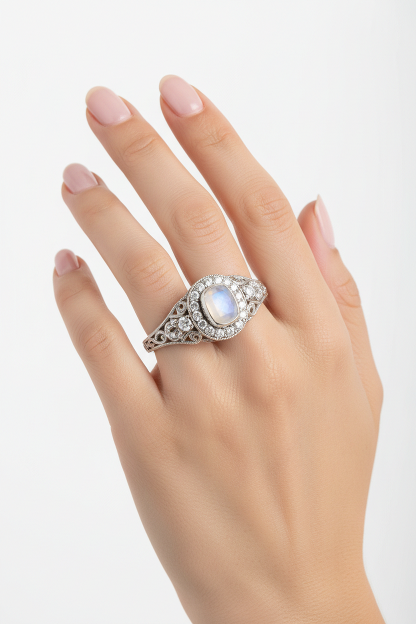 Anillo de plata talla 5